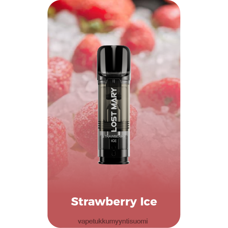 höyrystää vape 662RF430 mansikka jäätä LOST MARY Tappo esitäytetyt vaihtokotelot