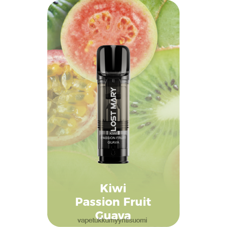 vape wholesale online 662RF424 kiivi passionhedelmä guava LOST MARY Tappo esitäytetyt vaihtokotelot