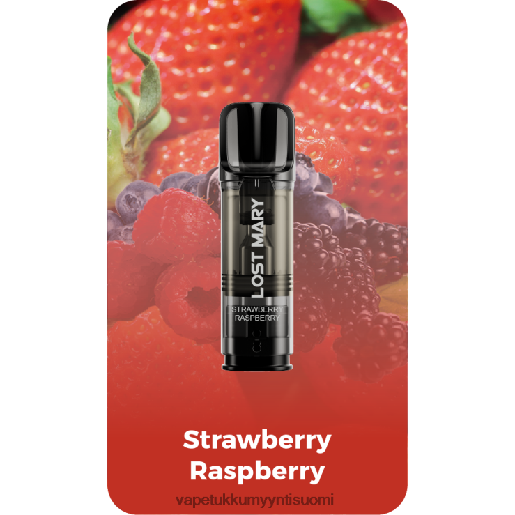 vape wholesale suomi 662RF431 mansikka vadelma LOST MARY Tappo esitäytetyt vaihtokotelot