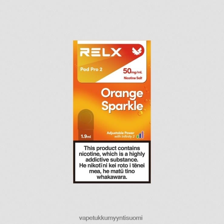 höyrystää vape 662RF240 oranssi kimallus RELX Pod Pro 2