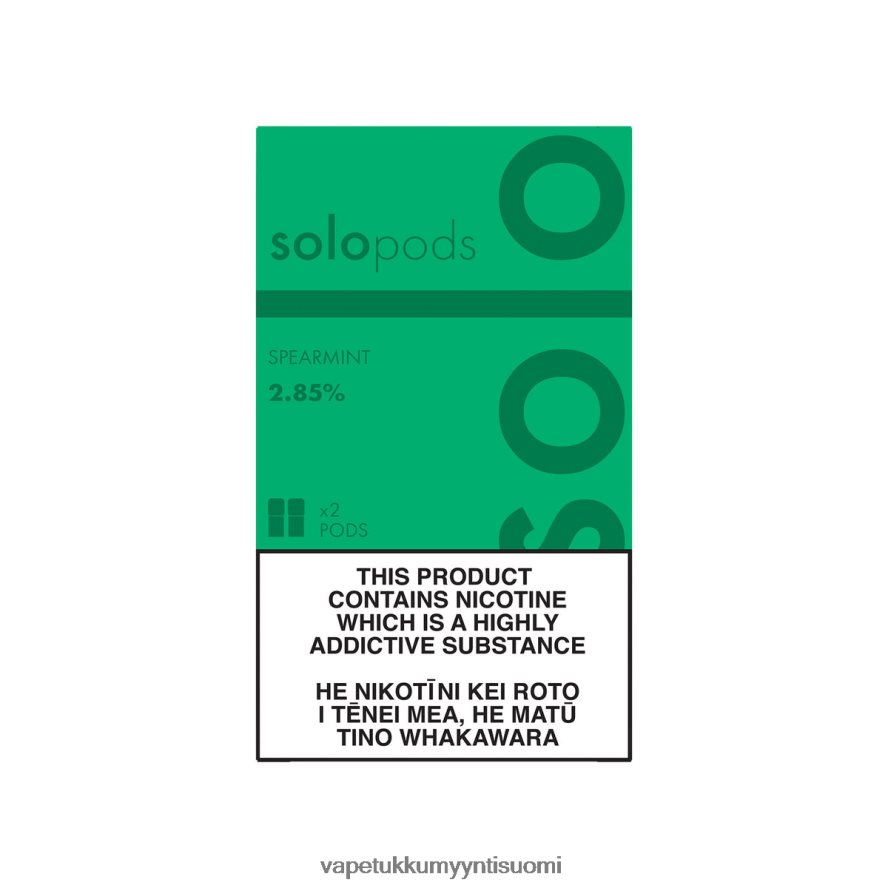 E Liquid Wholesale - Solo vaihtokotelo 2 kpl viherminttu R00B4D62
