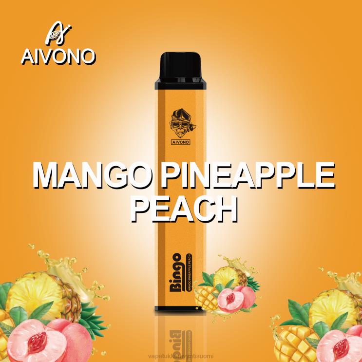 Vape Juice Bottles Wholesale - Aivono AIM BINGO 4000 mango ananas persikka 2R4J2136
