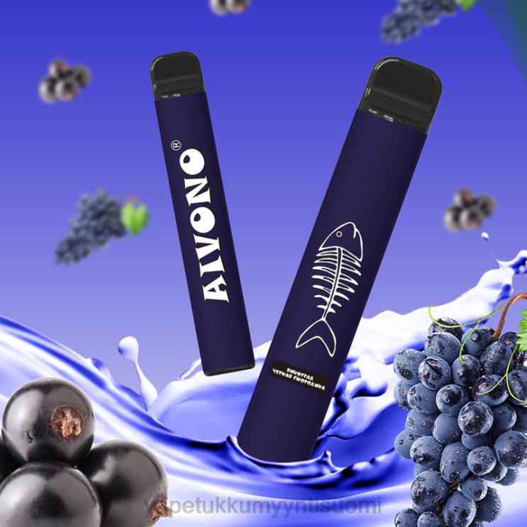 Vape Wholesale Online - Aivono AIM FISHBONE 600 rypäle mustaherukka 2R4J2284