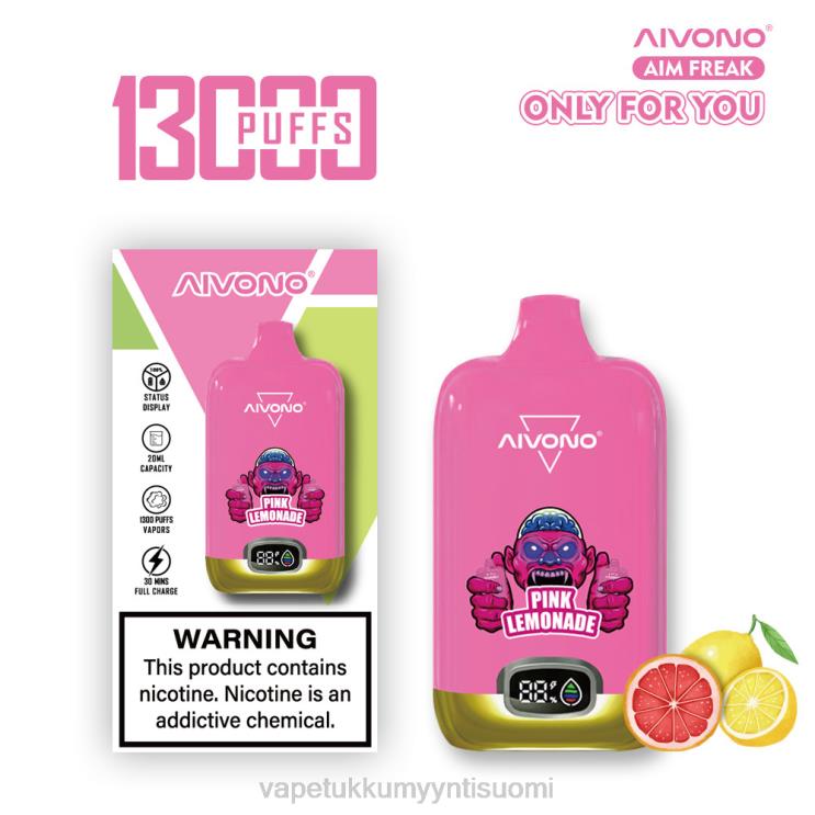 Vape Coil Wholesale - Aivono AIM FREAK 13 000 vaaleanpunainen limonadi 2R4J2249