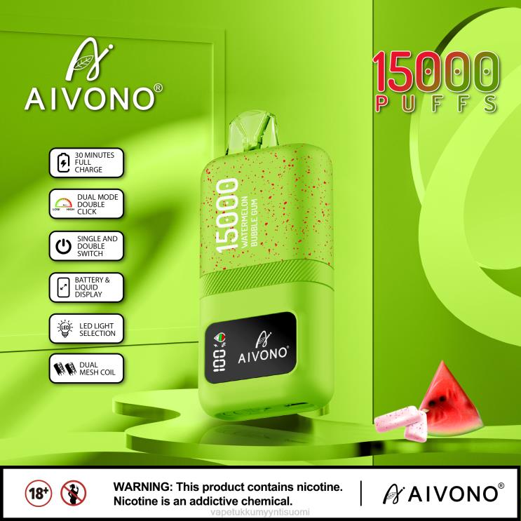 Elux Vape Juice Wholesale - Aivono AIM magic 15 000 vesimeloni purukumia 2R4J265