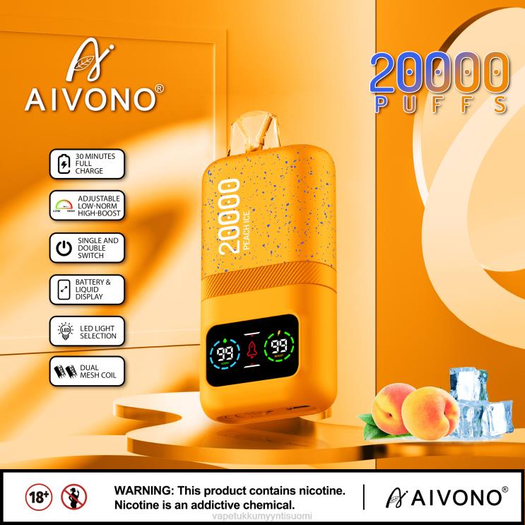 Elux Vape Juice Wholesale - Aivono AIM magic 20 000 persikkajäätä 2R4J285