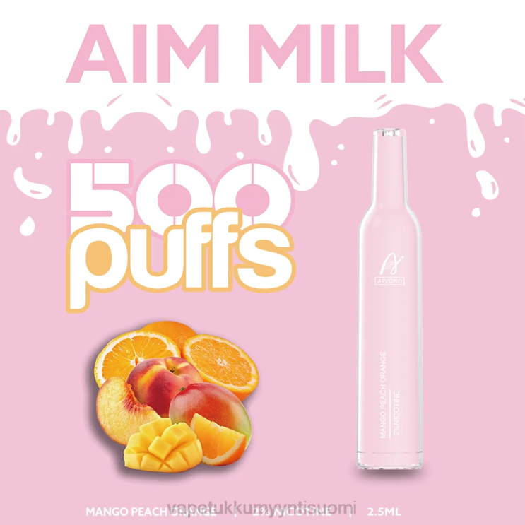 Vape Coil Wholesale - Aivono AIM MILK 500 mango persikka appelsiini 2R4J2269