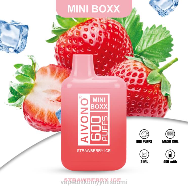Vape Juice Bottles Wholesale - Aivono AIM MINI BOXX 600 mansikka jäätä 2R4J2236