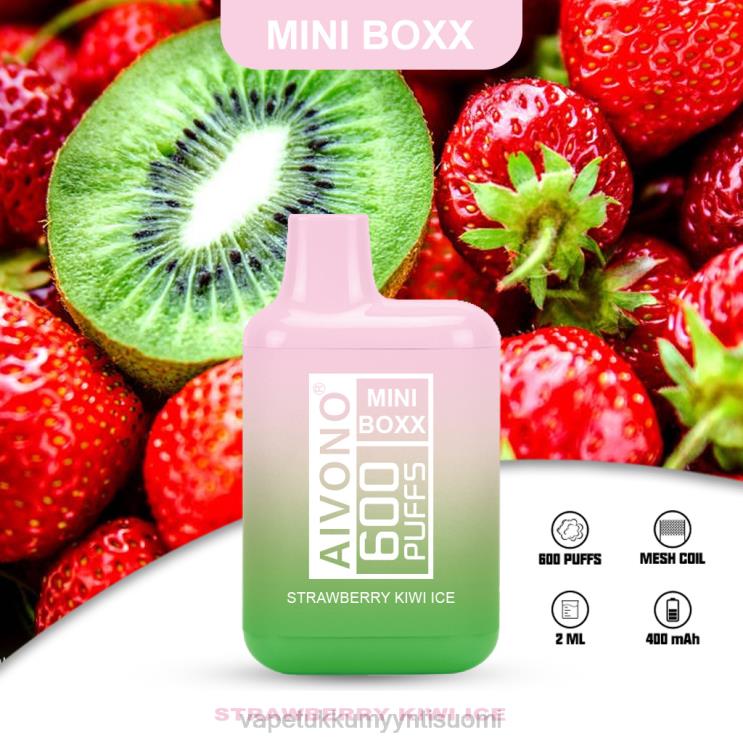 Vape Wholesale Online - Aivono AIM MINI BOXX 600 mansikka kiivijäätä 2R4J2234