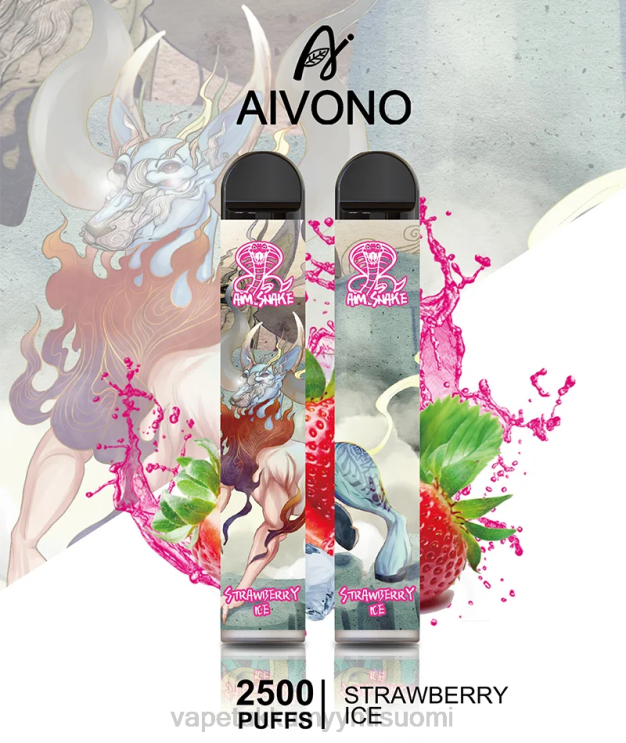 Vape Coil Wholesale - Aivono AIM SNAKE 2500 mansikka jäätä 2R4J2319