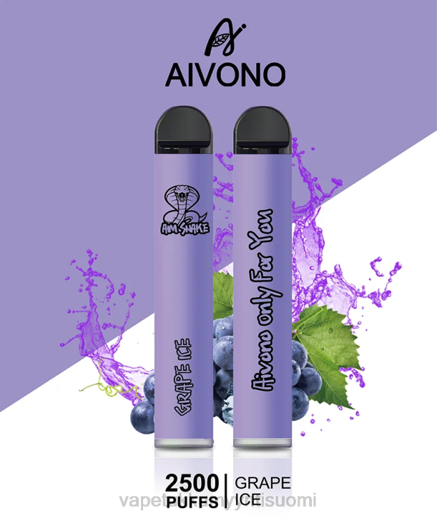 Vape Juice Bottles Wholesale - Aivono AIM SNAKE 2500 rypäleen jäätä 2R4J2306