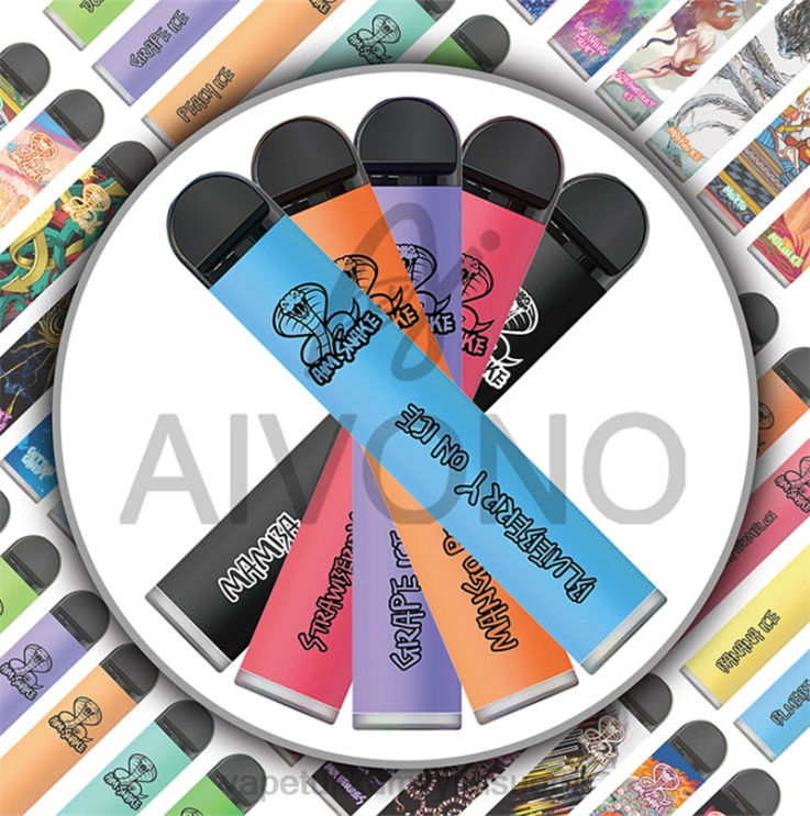 Vape Wholesale Helsinki - Aivono AIM SNAKE 2500 mojito 2R4J2323