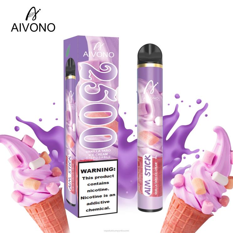 Vape Juice Wholesale - Aivono AIM STICK 2500 vanilja taro jäätelöä 2R4J2147