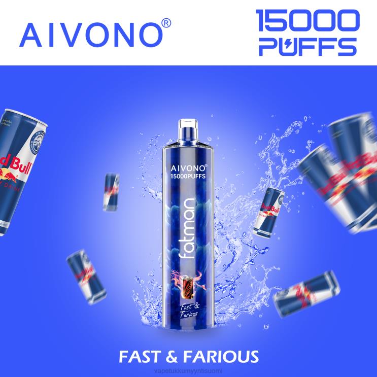 E Liquid Wholesale - Aivono FATMAN 15 000 nopea ja raivoissaan 2R4J218
