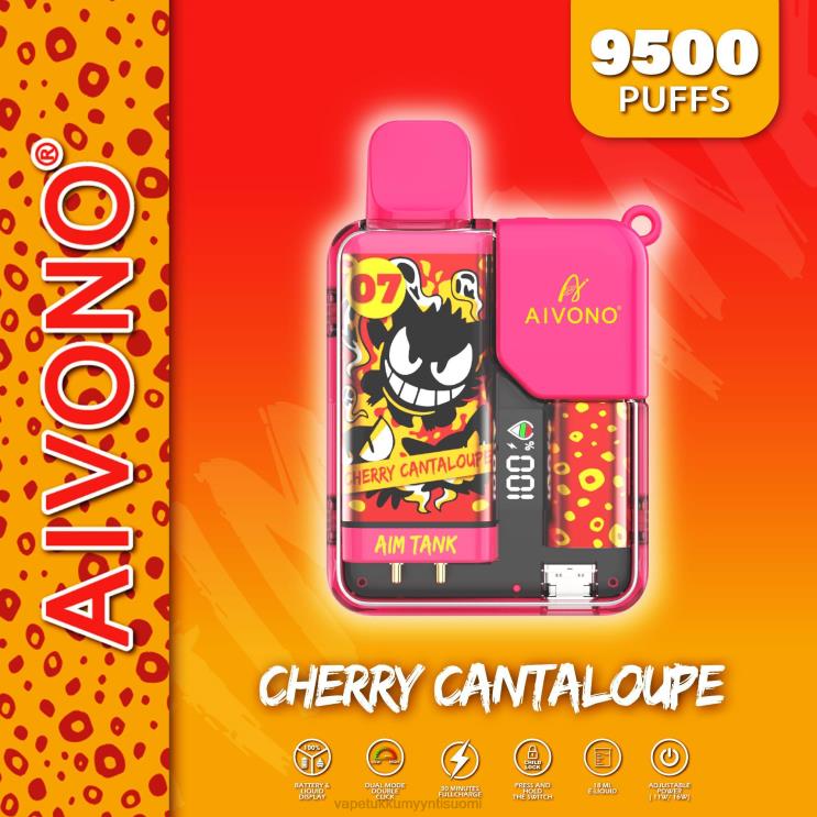 Elux Vape Juice Wholesale - Aivono AIM TANK 9500 kirsikka cantaloupe 2R4J245