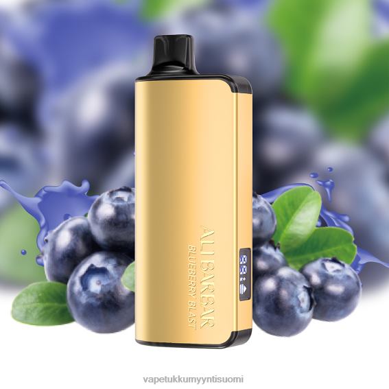 Elux Vape Juice Wholesale - Alibarbar Ingot 9000 kertakäyttöinen vape mustikka räjähdys 6DJ0615