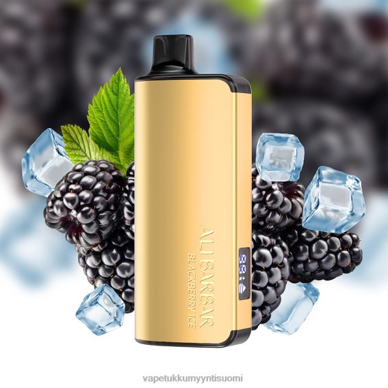 Höyrystää Vape - Alibarbar Ingot 9000 kertakäyttöinen vape karhunvatukkajää 6DJ0630