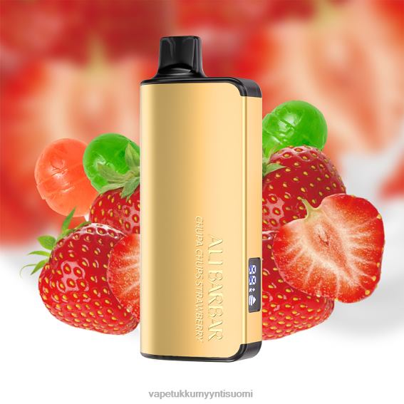 Vape Juice Wholesale - Alibarbar Ingot 9000 kertakäyttöinen vape chupa chups mansikka 6DJ0617