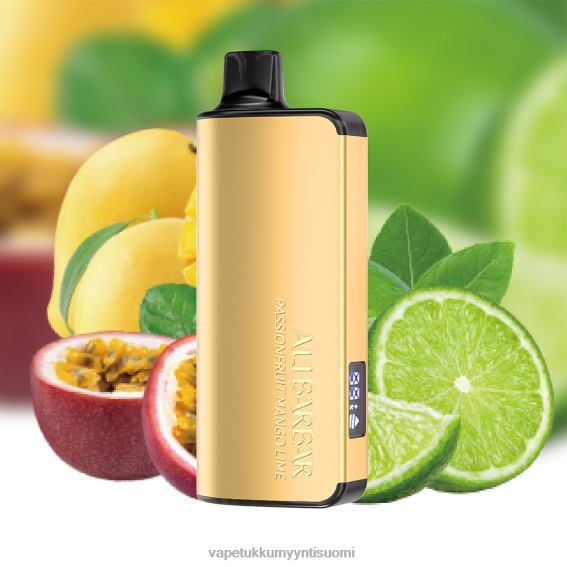 Vape Tukkumyynti Suomi - Alibarbar Ingot 9000 kertakäyttöinen vape passionhedelmä mango lime 6DJ0622