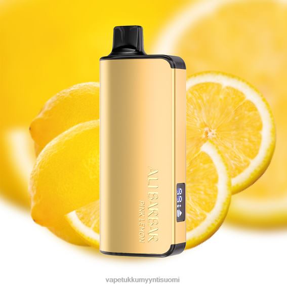 Vape Wholesale Helsinki - Alibarbar Ingot 9000 kertakäyttöinen vape vaaleanpunainen sitruuna 6DJ0623
