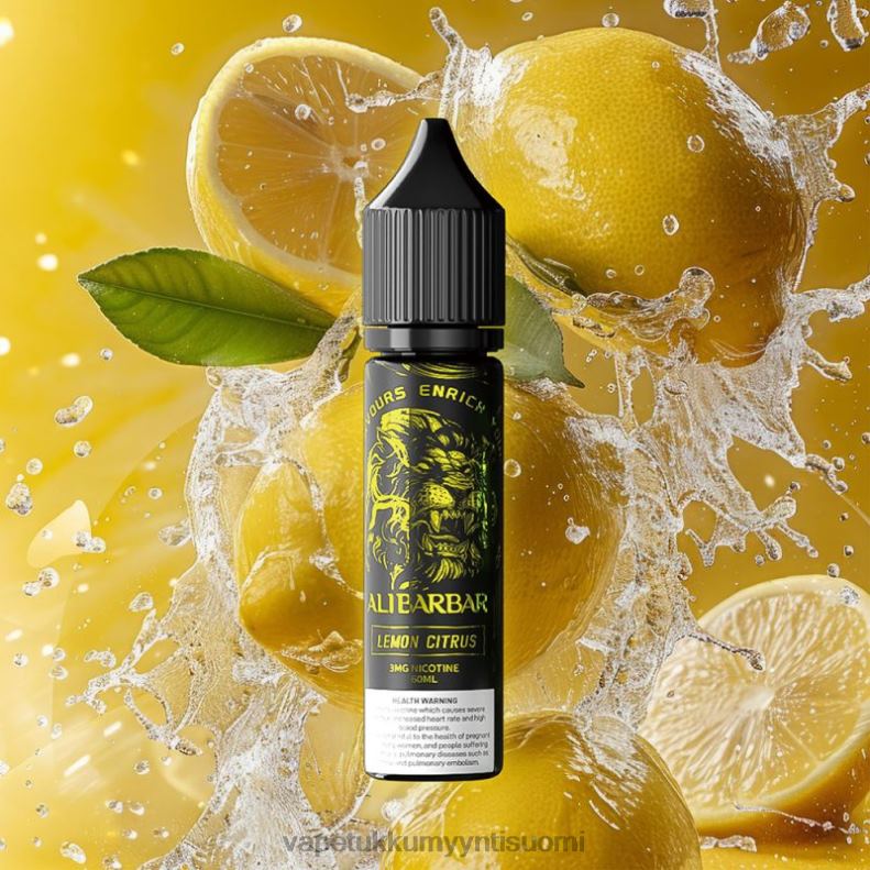 Elux Vape Juice Wholesale - Alibarbar vesipiippu onyx telakka sitruuna sitrushedelmiä 4F8XF108