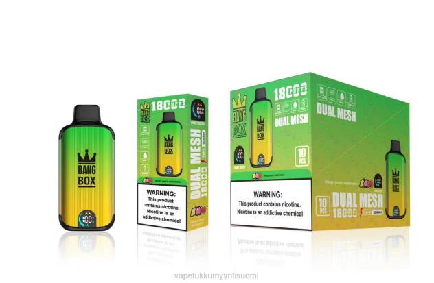 Bang Box 18 000 suihketta mango persikka vesimeloni Vape Wholesale Suomi - 28NT89