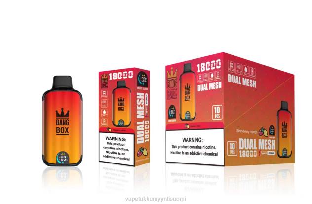 Bang Box 18 000 suihketta mansikka mango Vape Wholesale Suomi - 28NT99