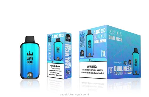 Bang Box 18 000 suihketta mustikka jäätä Vape Tukkumyynti Suomi - 28NT90