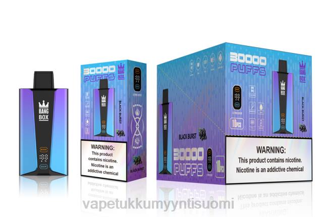 Bang Box 30 000 puhalluksen älynäyttö musta räjähdys Vape Coil Wholesale - 28NT77