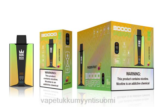Bang Box 30 000 puhalluksen älynäyttö passionhedelmä Vape Juice Bottles Wholesale - 28NT84