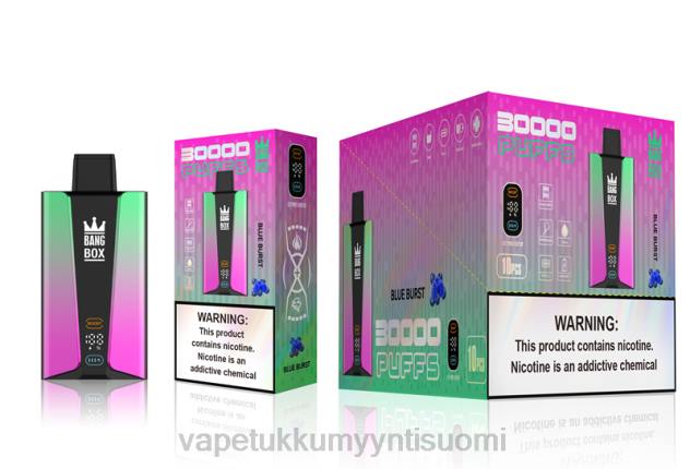 Bang Box 30 000 puhalluksen älynäyttö sininen purskahdus Vape Wholesale Online - 28NT82