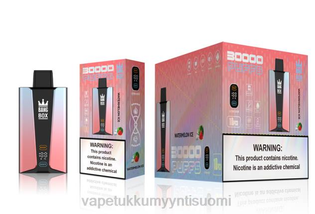 Bang Box 30 000 puhalluksen älynäyttö vesimeloni jäätä E Liquid Wholesale - 28NT86