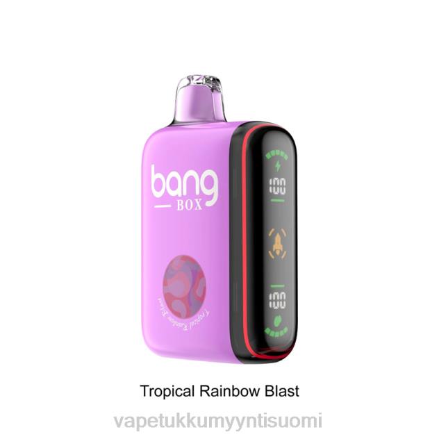 Bang Box 9000-18000 puhalluksen älykäs tehonäyttö trooppinen sateenkaaren räjähdys Vape Juice Bottles Wholesale - 28NT36