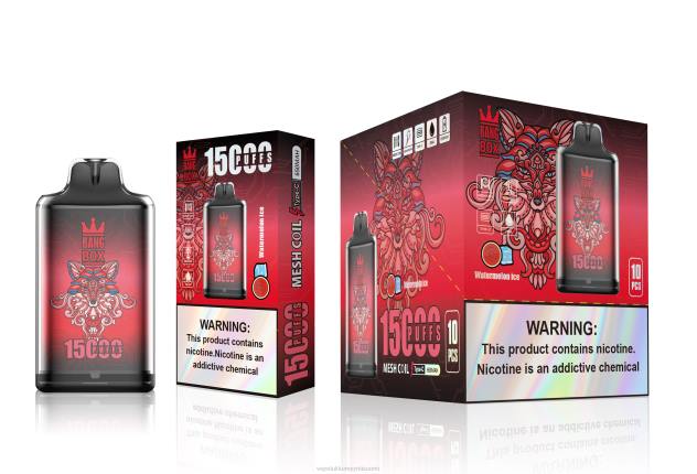 Bang Box s1-15 000 puhallusta vesimeloni jäätä E Liquid Wholesale - 28NT106