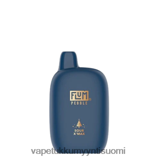 Höyrystää Vape - FLUM PEBBLES 6000 puffaa (joulupainos) hapan xmax 82ZP4810