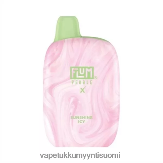 Höyrystää Vape - FLUM PEBBLES 6000 suihketta auringonpaiste jäinen 82ZP4850