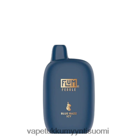 Vape Wholesale Helsinki - FLUM PEBBLES 6000 puffaa (joulupainos) sininen razz jäinen 82ZP483