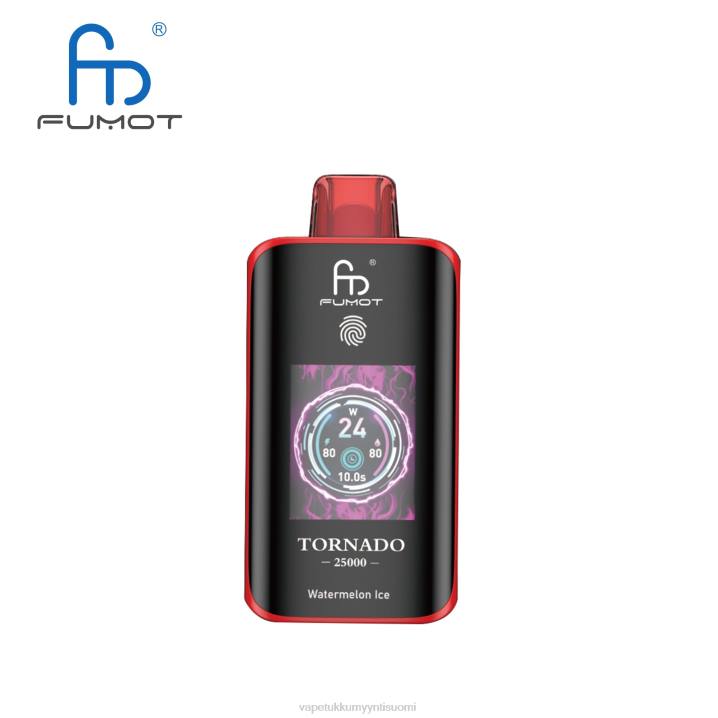 Vape Tukkumyynti Suomi - Fumot Tornado 25000 kertakäyttöistä höyryä vesimeloni jäätä F02612