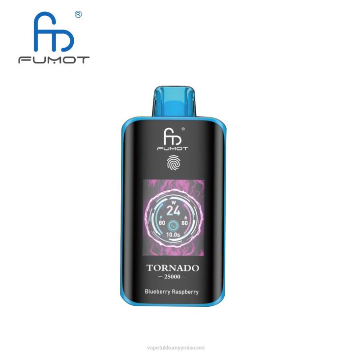 Vape Wholesale Helsinki - Fumot Tornado 25000 kertakäyttöistä höyryä mustikka vadelma F0263