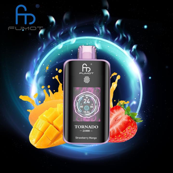 Vape Wholesale Suomi - Fumot Tornado 25000 kertakäyttöistä höyryä mansikka mango F02611