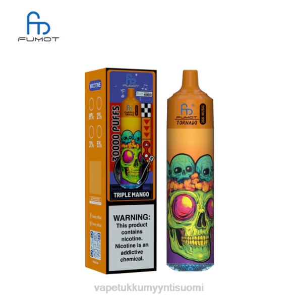 Vape Coil Wholesale - Fumot Tornado 30k musiikkia kolminkertainen mango 60BB29