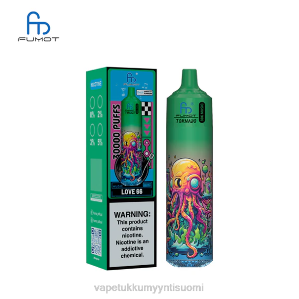 Vape Juice Bottles Wholesale - Fumot Tornado 30k musiikkia rakkaus 66 60BB16