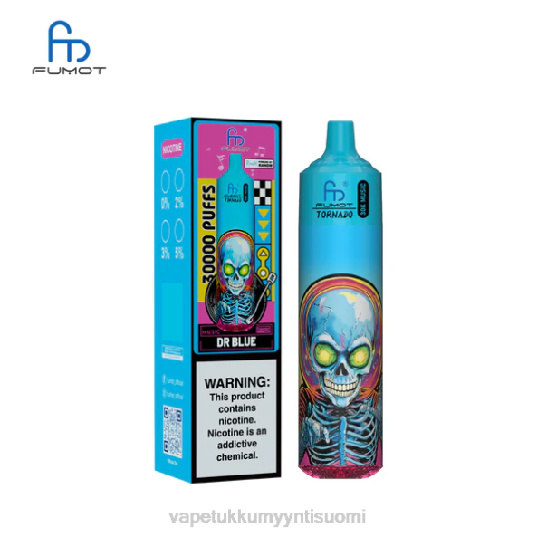 Vape Tukkumyynti Suomi - Fumot Tornado 30k musiikkia tohtori sininen 60BB12