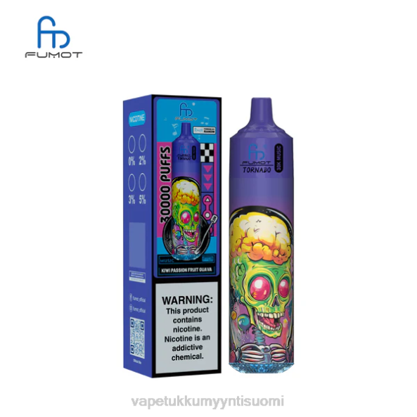 Vape Wholesale Online - Fumot Tornado 30k musiikkia kiivi passionhedelmä guava 60BB14