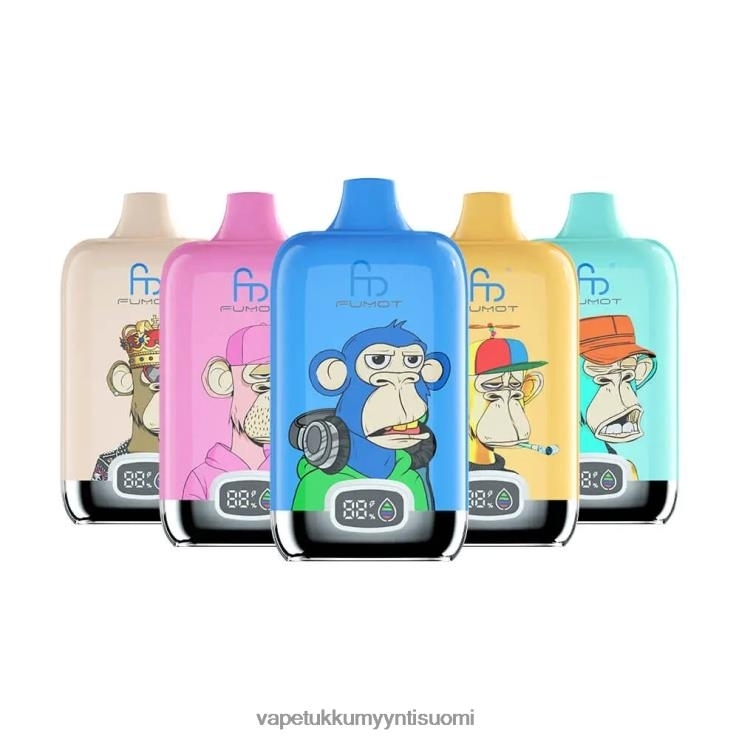 vape wholesale online 662RF4 kertakäyttöinen Fumot Tornado Digital Box 12000