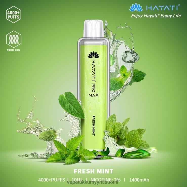 e liquid wholesale 662RF158 tuore minttu Hayati Pro Max 4000
