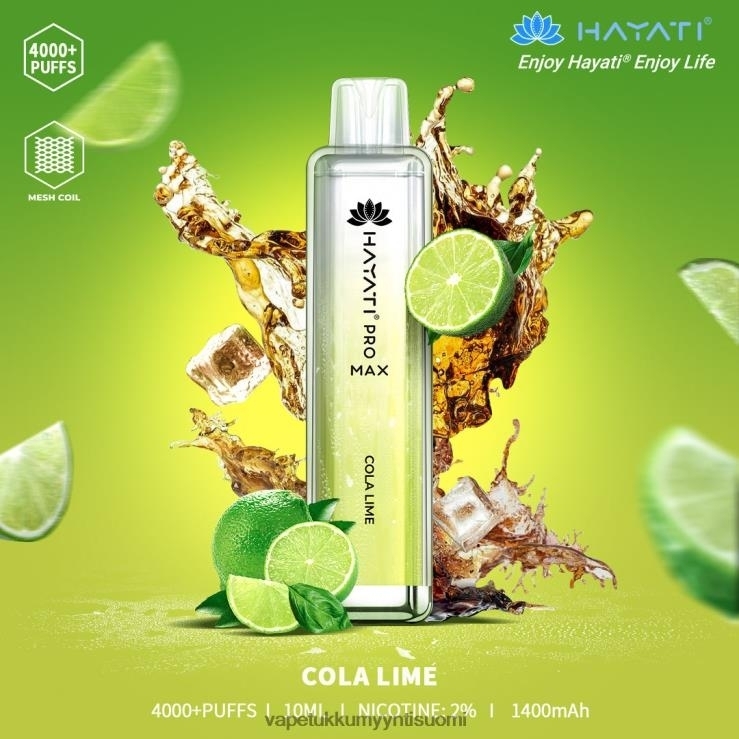 elux vape juice wholesale 662RF155 cola lime Hayati Pro Max 4000