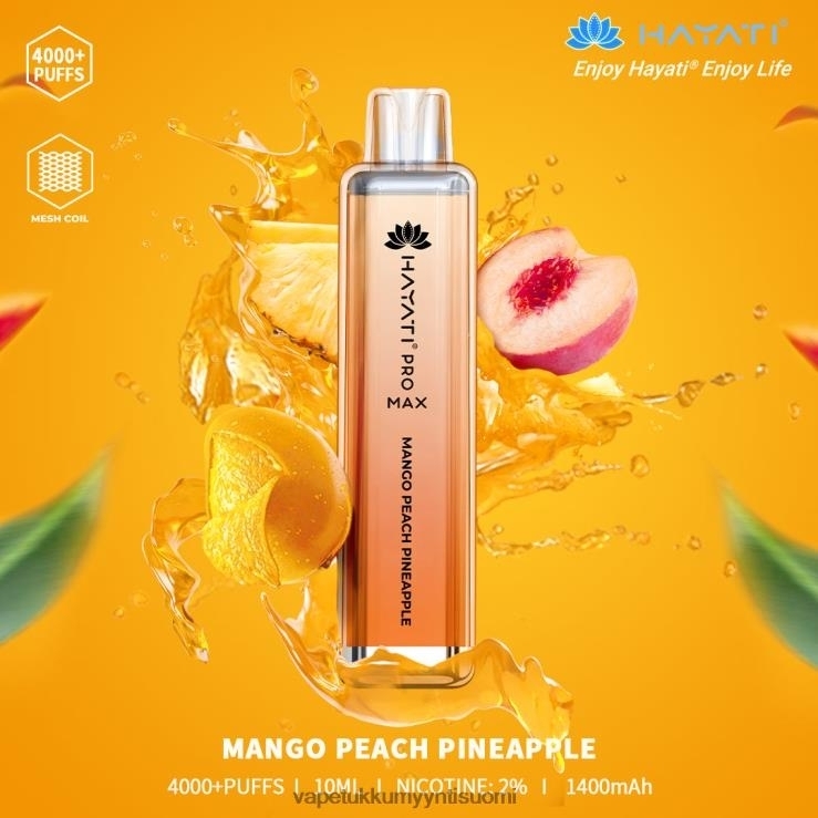 elux vape juice wholesale 662RF165 mango persikka ananas Hayati Pro Max 4000