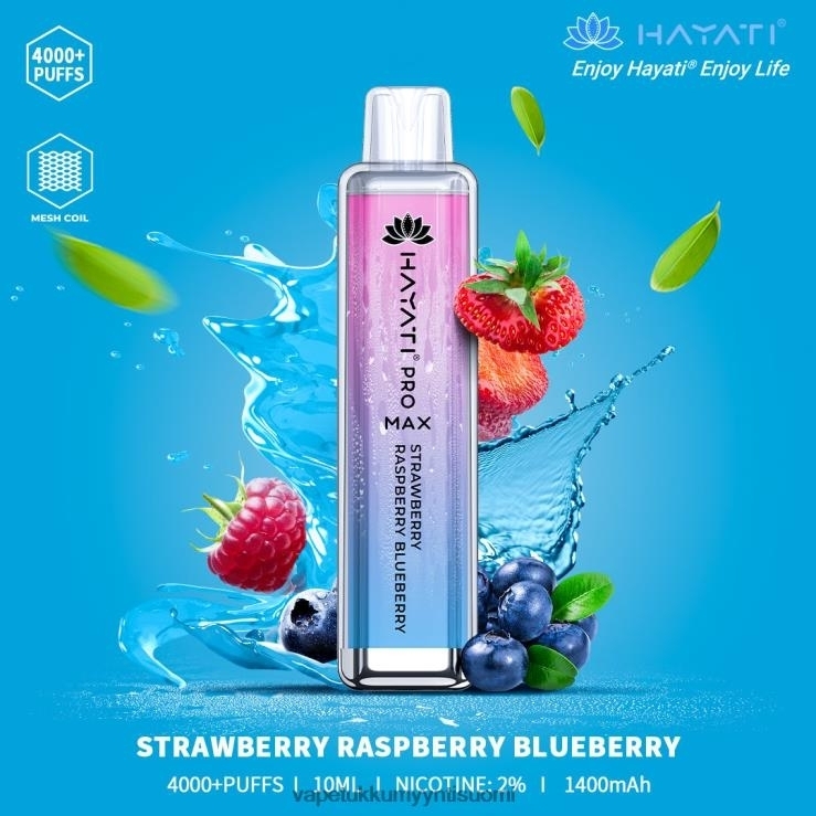 elux vape juice wholesale 662RF195 mansikka vadelma mustikka Hayati Pro Max 4000