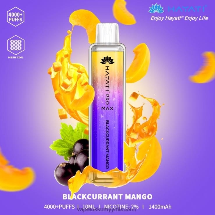 vape juice bottles wholesale 662RF146 mustaherukka mango Hayati Pro Max 4000